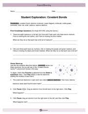 File type pdf explore learning gizmo answer key chicken genetics. Student Exploration Covalent Bonds Answer Key Activity A Student Exploration Ionic Bonds Worksheet Answers