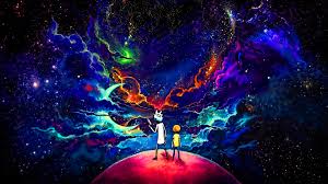 Rick And Morty Sky Stars 4k Wallpaper 5 118