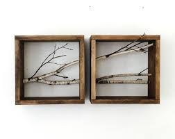 Framed Birch Tree Wall Art White Birch Forest Wall Art 48 X 24 Birch Trees Wall Art Etsy Forest Wall Art Art Shelves Floating Shelf Decor