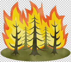 Conozca sobre los incendios en el hogar ¡los incendios son rápidos! Acuarela De Hoja Pintura Tinta Humeda Incendio Forestal Llama Bosque Camion De Bomberos Dibujo Png Klipartz