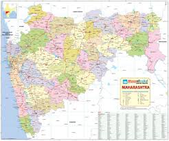 Clickable district map of karnataka showing all the districts with their respective locations and boundaries. Maharashtra Detailed Political Map 2020 Edition 36 W X 30 H Amazon In Office Products