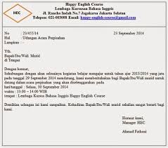 Surat Resmi Penjelasan Dan Contoh