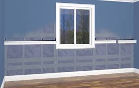 It's more about scale and proportion. Install Chair Rails And Picture Rails Rona