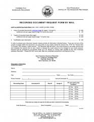 Real property is land or anything attached to the land, such as buildings or roads. Title Deed Request Ccsf Office Of Assessor Recorder