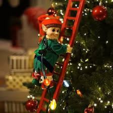It is a very nice piece and a nice addition to your christmas village. Amazon Com Mr Christmas Super Climbing Santa Holiday Decor Red Home Kitchen