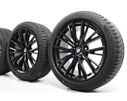 Sofort lieferbar und schneller versand. Bmw Winterkomplettrader 3er G20 G21 18 Zoll 796 M Doppelspeiche Schwarz Matt