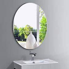 Bathroom shelves maximize storage possibilities in the smallest room in the home. Wall Mounted Bathroom Glass Mirror Size 14 Inch Rs 650 Square Feet Id 22551310030