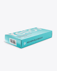 Download Glossy Pills Box Mockup Halfside View In Free Mockups On Yellow Images Object Mockups