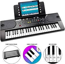 Created by music educators, the apps are used by tens of thousands of music teachers worldwide with over 1 million songs learned every week. Amazon Com Rockjam Rj549 49 Key Portable Electric Keyboard Piano With Power Supply Sheet Music Stand And Digital Piano Keyboard Electric Keyboard Piano App