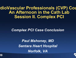 However, according to cvp, only half of these patients were hypervolemic. Complex Pci Case Conclusion Tctmd Com