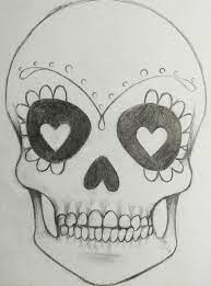What do sugar skulls symbolize? Sugar Skull Easy Skull Drawings Skulls Drawing Skull Coloring Pages