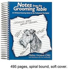 Notes From The Grooming Table Amazon Co Uk Melissa Verplank 9780975412800 Books Dog Grooming Salons Dog Grooming Tools Dog Grooming