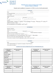 Demande D Aide Exceptionnelle Fonds D Action Sociale Coronavirus