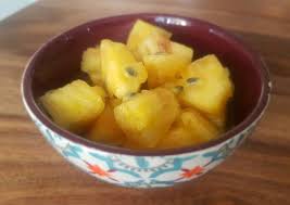 Recette Salade De Fruits Exotiques Au Rhum Et A La Vanille Frencipes