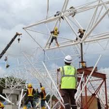 Rangka atap baja lengkung memiliki nilai artistik serta keindahan dibandingkan rangka. Atap Lengkung Atap Kubah Rangka Struktur Space Frame