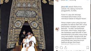 Sulit memang, karena setelah ini kamu harus menggantikan peran beliau sebagai punggung. Habiskan Masa Tenang Presiden Joko Widodo Pergi Ibadah Umrah Ke Makkah Tribun Jatim