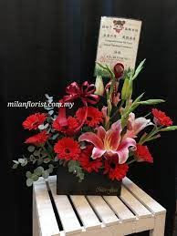 辣妹子 麻辣香锅 韩式手提花篮 小小花篮 满满祝福 简约 纯净 干净 时尚 无需言语的爱 鲜花系列 鲜花 freshflower 典雅 elegance instaflower milans flower