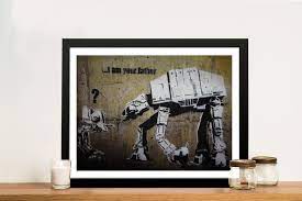 I am your father giclee print by banksy. I Am Your Father Banksy Framed Wall Art Print Poster Pictures Australia
