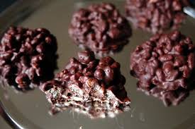 Rochers De Chocolat Aux Rice Krispies Battle Food 57 Regal De Paresse Rice Krispies Alimentation Recette Rice Krispies