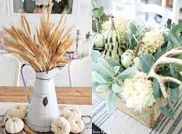 Farmhouse coffee table decorating ideas #farmhousecoffeetable #farmhousecoffeetabledecoratingideas centerpieces and table decors capture fall's beauty. Farmhouse Fall Table Centerpieces The Harper House