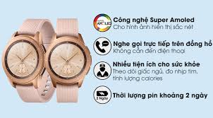 Samsung says the smaller 42mm galaxy watch lasts three days. Samsung Galaxy Watch 42mm Chinh Hang