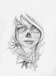 Black And White Sugar Skull Tattoo Sleeve Sugar Skulls Status In Popular Culture What Is Their Meaning And Where Do They Originate From Skull Girl Tattoo Sugar Skull Girl Tattoo Sugar Skull Girl