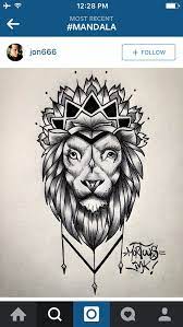 Lion Mandala Lion Tattoo Design Lion Hand Tattoo Lion Tattoo