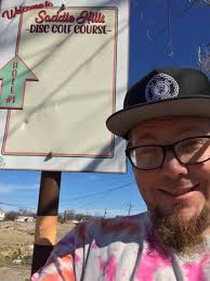 Lovely day for disc golf Sunday casuals . well done mr chicky