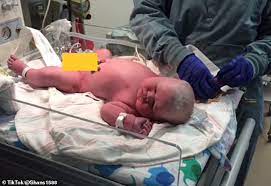 1.60 oz / 45.4 g fetus image week 14 >> Mother Reveals She Gave Birth To A 14lb Baby Daily Mail Online