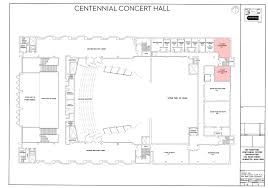 Technical Information Centennial Concert Hall