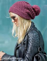 This free beanie knitting pattern is made up entirely of knits and purls, making it perfect for beginners and a quick knit for old hands. Women S Beanie Knitting Pattern Free Beanie Knitting Patterns Free Knitting Patterns Free Hats Hat Knitting Patterns
