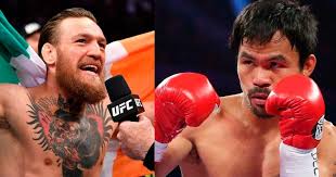 La pelea de mcgregor vs. Mcgregor Pelearia Contra Manny Pacquiao Westchester Hispano