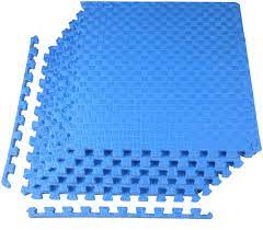 Link all of the interlocking foam pieces together to cover 24 square feet, or just use a few to accommodate the size you need. Balancefrom 1 Extra Thick Puzzle Exercise Mat With Eva Foam Interlocking Tiles For Mma Exercise Gymnastics And Home Gym Protective Flooring 24 Square Feet Walmart Com Walmart Com