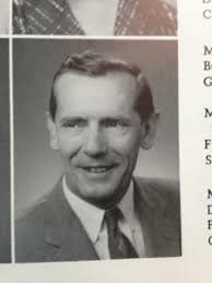 Barry Levick visiting Captains Flat school -Principal 1983-1985.