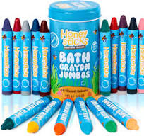 Honeysticks 100% Pure Beeswax Crayons (12 Pack) - Non Toxic Crayons For  Toddlers 1-3, Safe For Baby From 1 Year Old Plus, Handmade With Natural ...