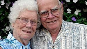 Diamond couple fulfills vows to stay together for life