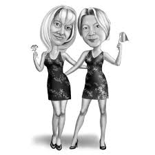 We did not find results for: Girls Friends Cartoon Drawing In Black And White Style For Best Custom Friendship Gift