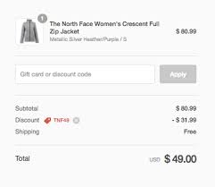 The north face produces outdoor clothing, footwear, and related equipment. Women S The North Face Crescent Full Zip Jacket Ships For 49