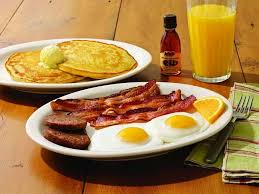Double Meat Pancake Breakfast Cracker Barrel Breakfast Food Breakfast Pancakes