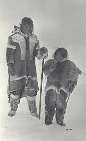 Kaiariok And His Daughter Ihumatoq Copper Inuit 1916 Inuit Arctic Native American Photos