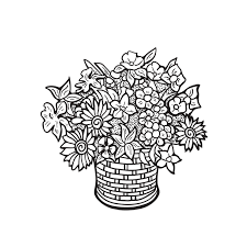 Leuk Voor Kids Mand Met Bloemen