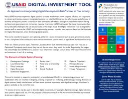 As a wealth management advisor, you're responsible for developing and maintaining lasting and trusting business relationships with members and clients, to… Usaid S Digital Investment Tool An Approach To Incorporating Digital Development Best Practices In Your Activity Principles For Digital Development