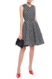 Black Flared Woven Dress Sale Up To 70 Off The Outnet Maje Maje Dress Designer Mini Dresses Fashion