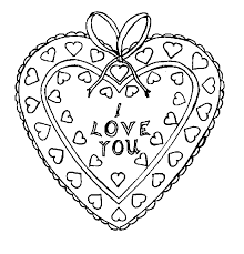 Artists of all ages can enjoy hours of fun coloring these printable coloring sheets inspired by the day of love. Valentine Heart Coloring Pages Dibujo Para Imprimir Valentine Heart Coloring Page Dibujo Para Imprimir