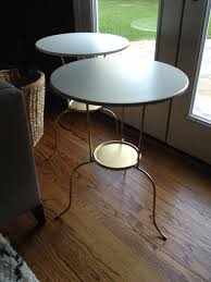 Tips Tricks Thursday Monkey See Monkey Do Ikea Side Table Marble Tables Living Room Side Table