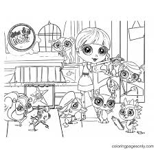 First, fill the image with a light layer of color. Littlest Pet Shop Free Coloring Pages Littlest Pet Shop Coloring Pages Coloring Pages For Kids And Adults