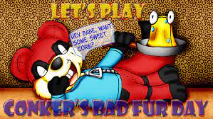 Conkers Bad Fur Day Lets Play Cover — Weasyl