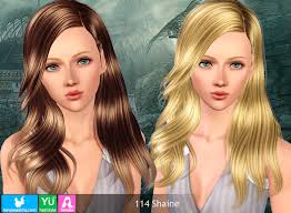 The sims 3 female hairstyles for consistently is a polish of twists, a reasonable geometry of the lines and simple carelessness, giving the picture of a lively coquetry. Fringed Ponytail Hairstyle 115 Xylona By Newsea Sims 3 Hairs