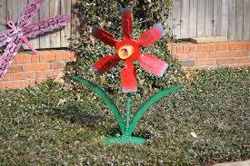However, this way is a bit old and outdated. Buy Handmade Metal Statue Sculpture Artwork Garden Flower Made To Order From Metal Art At Recycled Salvage Design Custommade Com