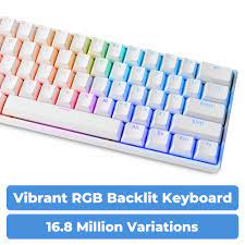 Amazon.com: Koi Co (Koi61) Hot Swappable Keyboard - 60 Percent Hot Swap  Keyboard - 5 pin Hotswap Keyboard- DIY Custom Keyboard - 60 Percent  Keyboard - RGB Mechanical Keyboard - Does NOT Work W/Console : Electronics